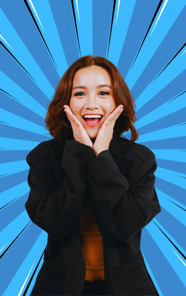 HelpSquad virtual assistant excited