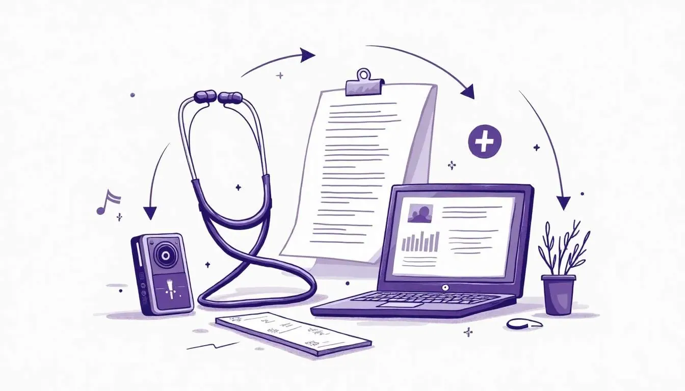 What is a medical transcriptionist