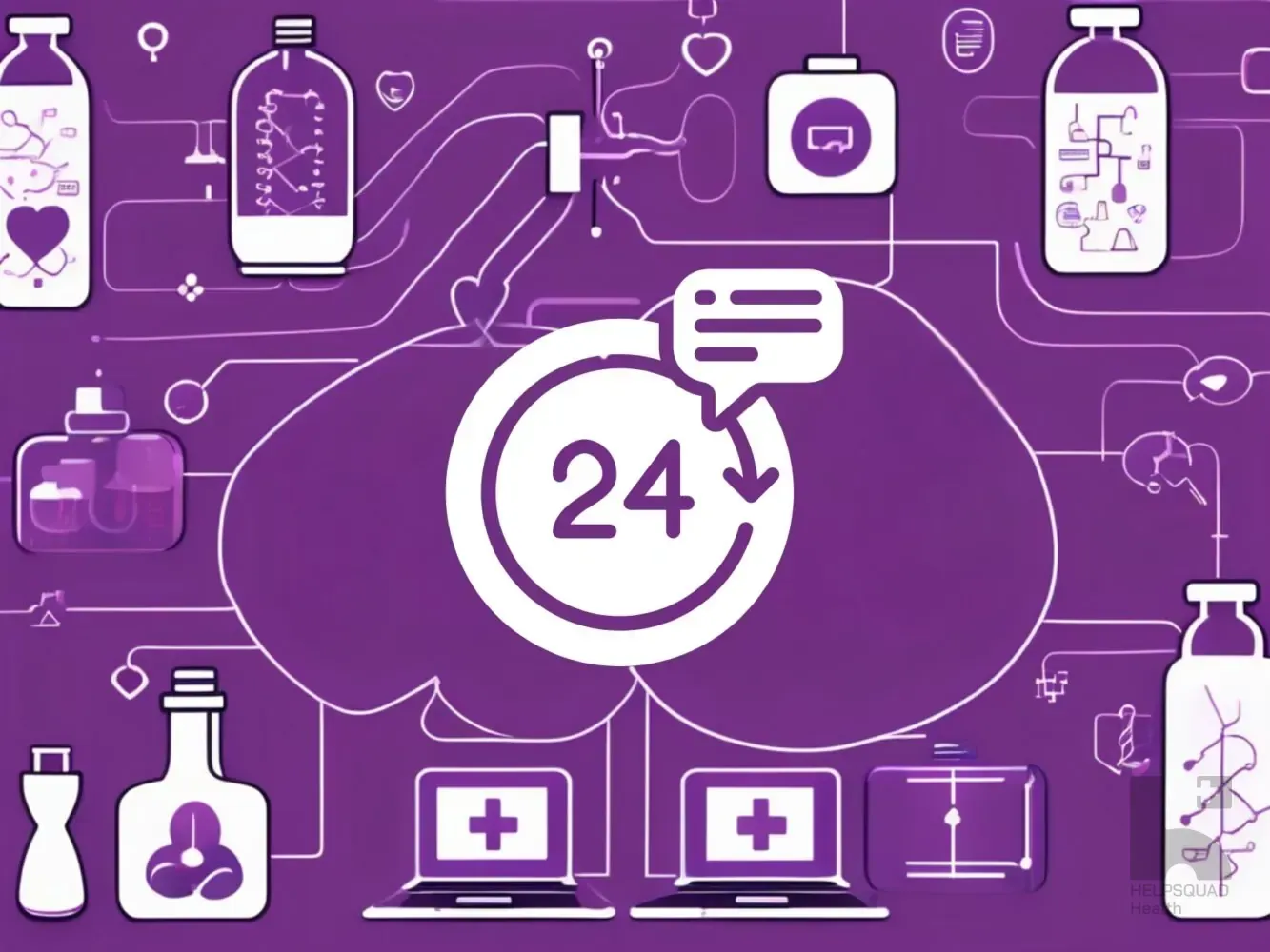 live chat and automatic translation in the medical industry.