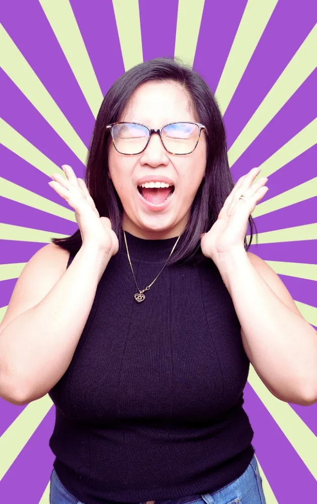HelpSquad virtual assistant celebrating