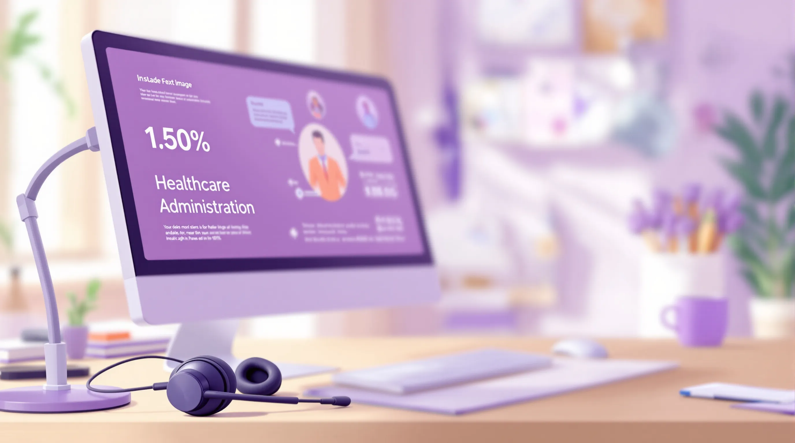 Remote virtual medical assistant workstation showing patient scheduling and insurance verification workflows