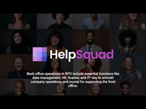 Back Office Operations | HelpSquad