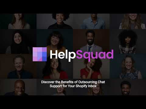 Outsource Chat Support for Your Shopify Inbox | HelpSquad