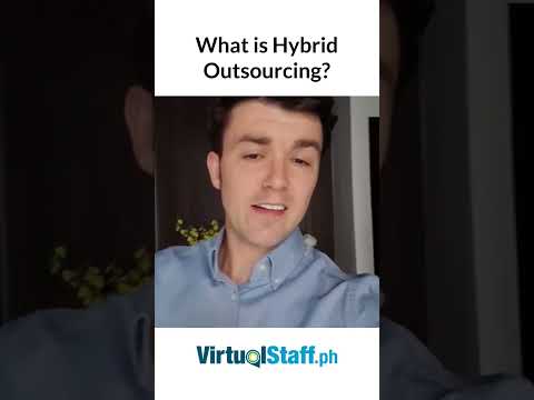 Here's how Hybrid outsourcing works! #outsourcing #philippines #virtualassistant #businesstips