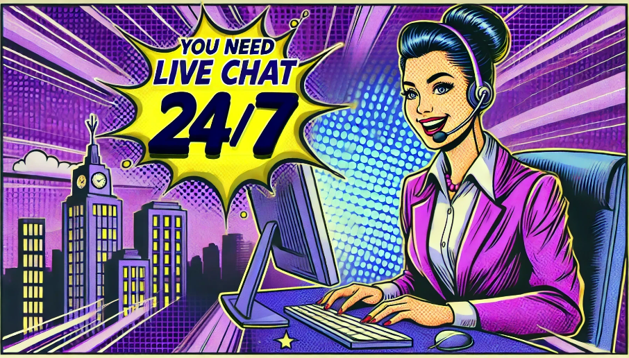 You NEED 24/7 Live Chat 