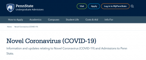 updated info on COVID-19