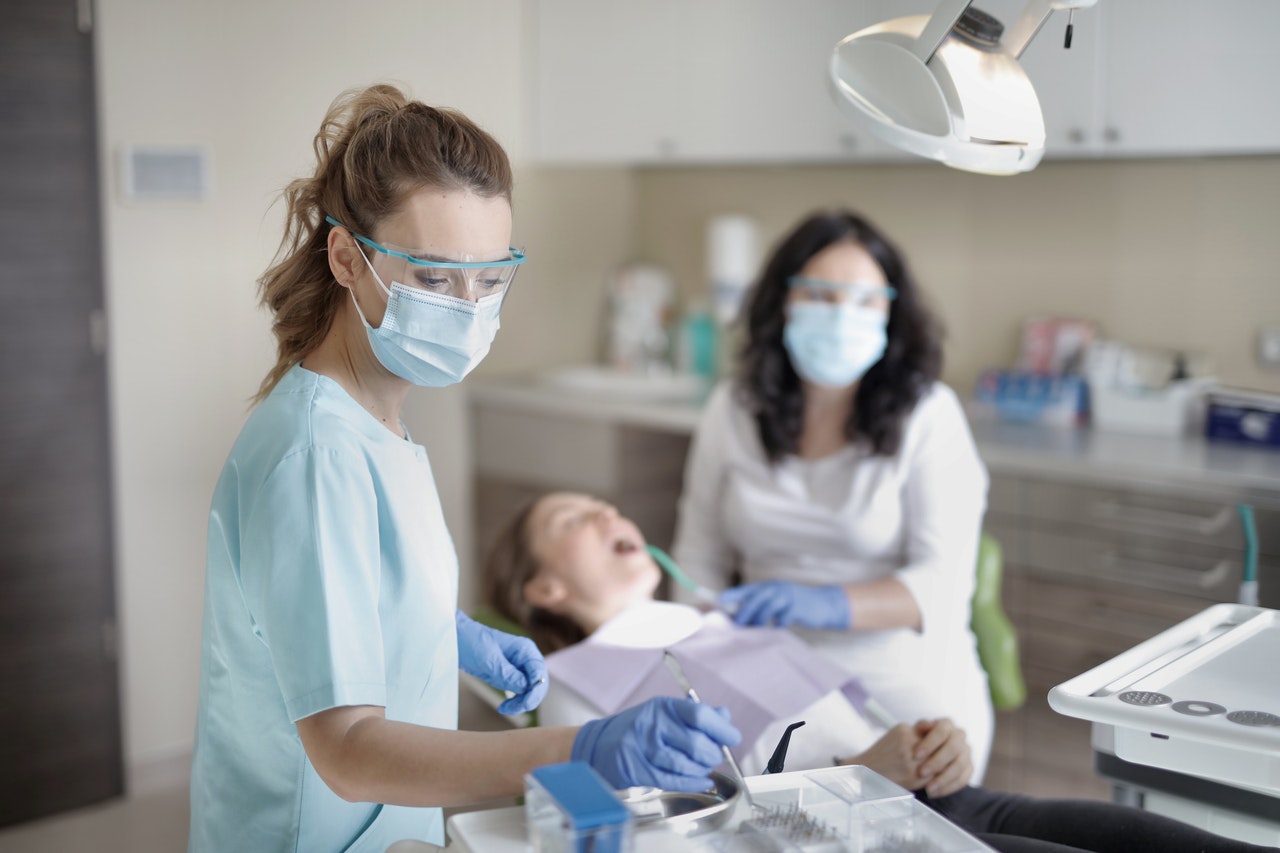 busy dental practice during pandemic