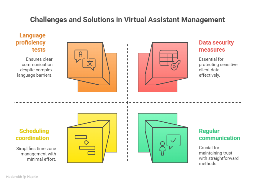Customer Service Virtual Assistant: Enhancing Assistance with VA Expertise 4 Potential Challenges and Solutions with Virtual Assistants