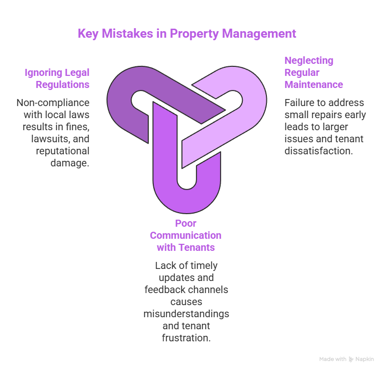 10 Practices to Avoid for Property Managers 3 Key Mistakes in Property Management