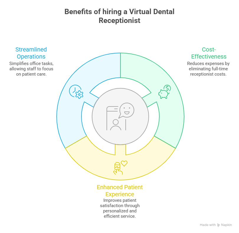 How a Virtual Dental Receptionist Can Transform Your Practice 2 Benefits of Hiring a Virtual Dental Receptionist