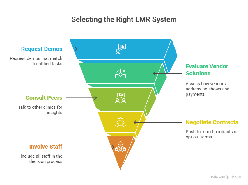Top 10 Best EMR Tools for Small Practices 3 Choosing the best EMR system