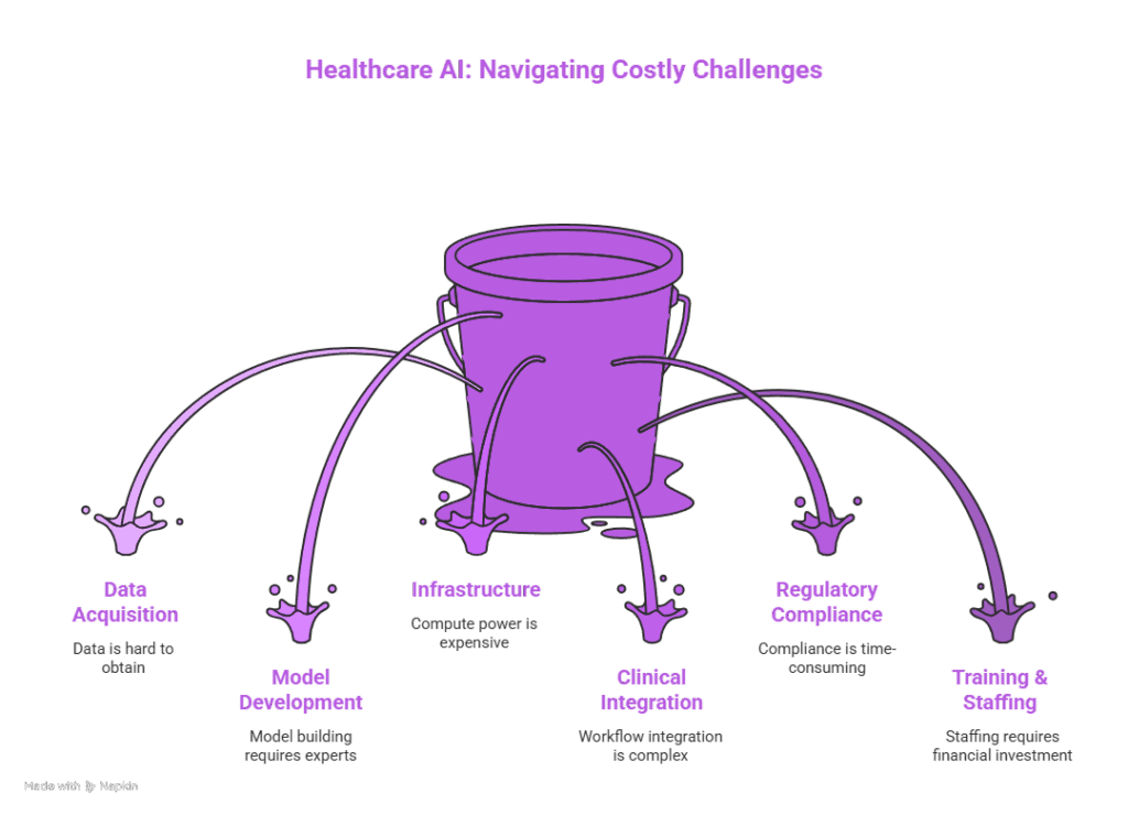 Understanding the Cost of AI in Healthcare 2 Healthcare AI: Navigating Costly Challenges