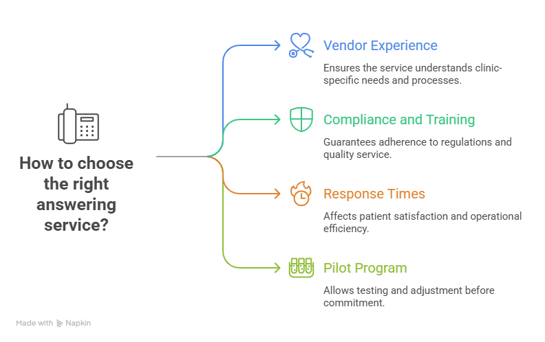 Medical Answering Services: Why Your Clinic Should Outsource 3 Choosing the Right Answering Service