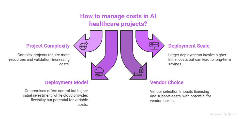 Understanding the Cost of AI in Healthcare 3 How to manage costs in AI healthcare projects?