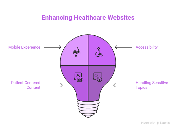SEO for Medical Professionals: A Practical Guide 6 Enhancing Healthcare Websites