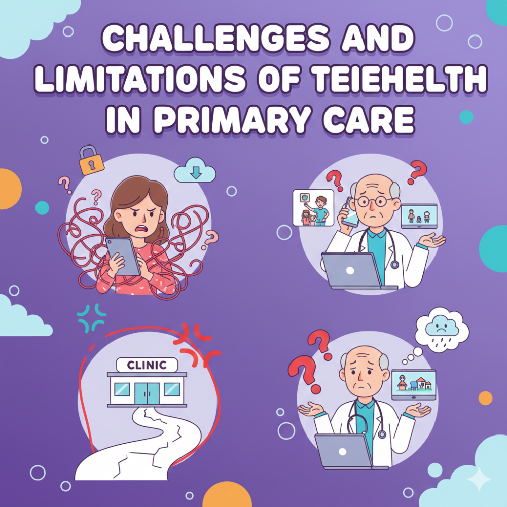 Challenges and Limitations of Telehealth in Primary Care