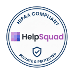 HelpSquad HIPAA Compliance seal