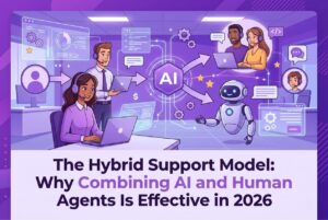 Combining AI and Human Agents