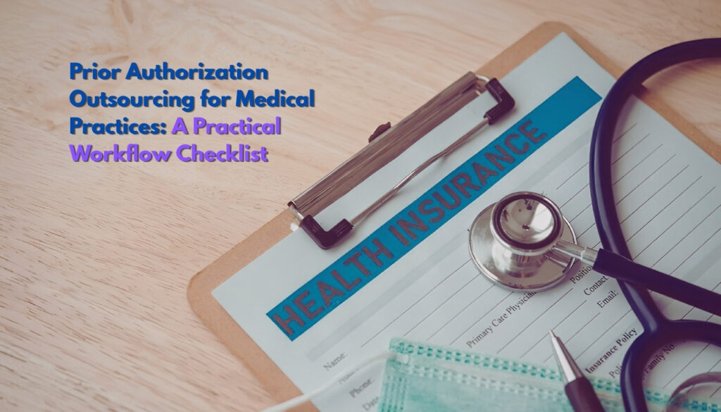 prior authorization outsourcing for medical practice