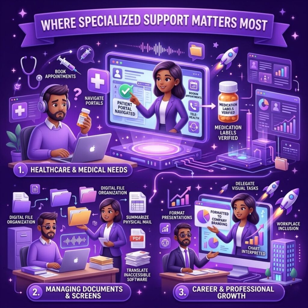 How Does a Virtual Assistant for the Visually Impaired Revolutionize Daily Independence? 2 Virtual Assistant for the Visually Impaired 1 1